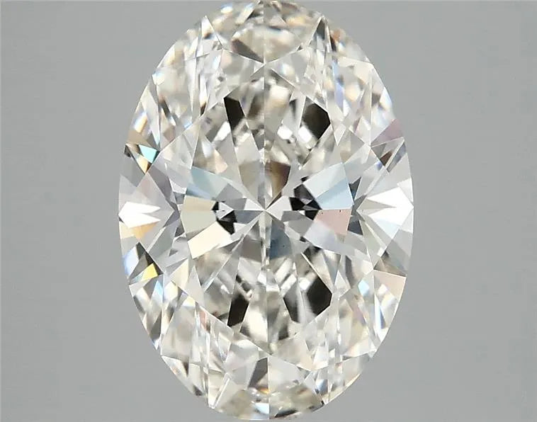 3.10ct Oval Lab Grown Diamond (Colour H, Clarity VS1, IGI Certified)