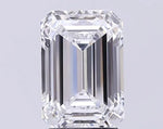 3.12ct Emerald Lab Grown Diamond (Colour E, Clarity VVS1, IGI Certified)