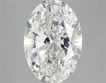 3.13ct Oval Lab Grown Diamond (Colour E, Clarity VS1, IGI Certified)