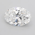 3.17ct Oval Lab Grown Diamond (Colour D, Clarity VVS1, IGI Certified)