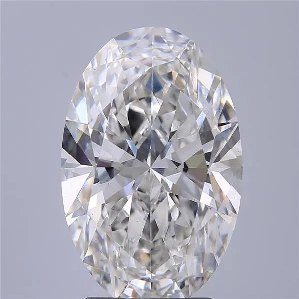 3.20ct Oval Lab Grown Diamond (Colour E, Clarity VS2, IGI Certified)