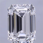 3.21ct Emerald Lab Grown Diamond (Colour D, Clarity VVS1, IGI Certified)