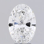 3.21ct Oval Lab Grown Diamond (Colour D, Clarity VVS2, IGI Certified)