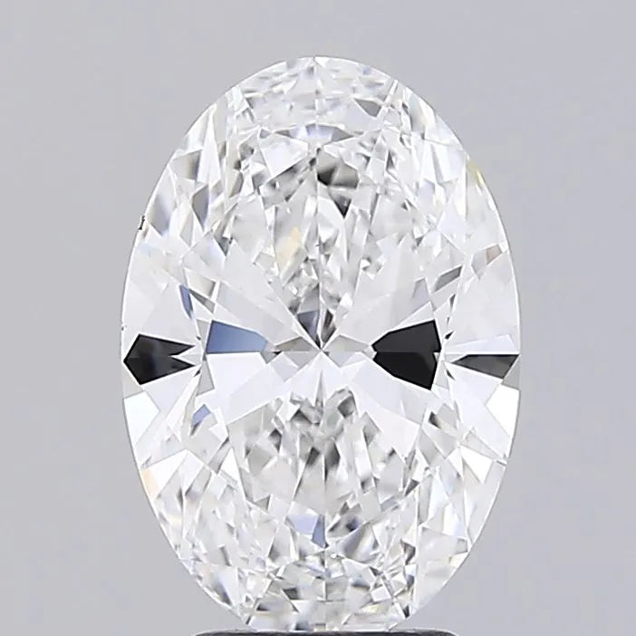 3.21ct Oval Lab Grown Diamond (Colour D, Clarity VVS2, IGI Certified)