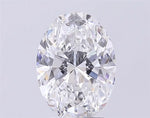 3.21ct Oval Lab Grown Diamond (Colour E, Clarity VVS2, IGI Certified)