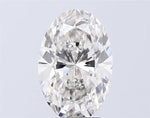 3.21ct Oval Lab Grown Diamond (Colour G, Clarity VS1, IGI Certified)