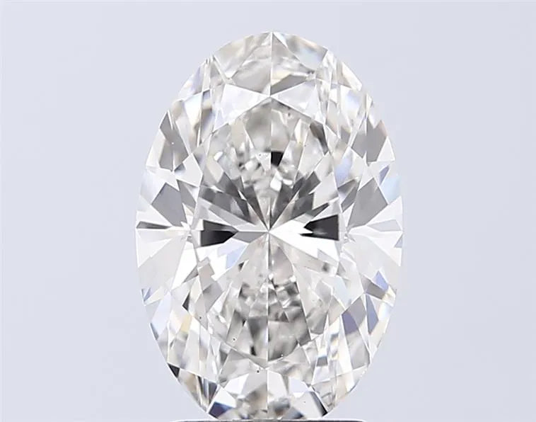 3.21ct Oval Lab Grown Diamond (Colour G, Clarity VS1, IGI Certified)