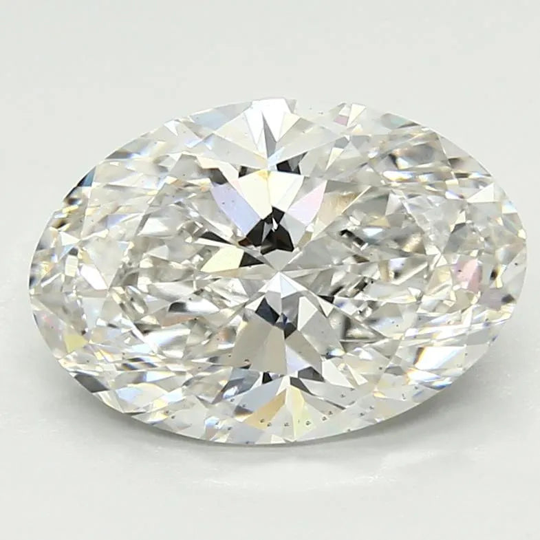 3.24ct Oval Lab Grown Diamond (Colour G, Clarity VS2, Cut EX, IGI Certified)