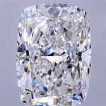 3.27ct Cushion modified Lab Grown Diamond (Colour D, Clarity IF, IGI Certified)