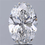3.27ct Oval Lab Grown Diamond (Colour E, Clarity VS2, IGI Certified)