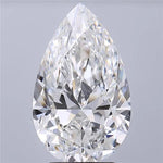 3.27ct Pear Lab Grown Diamond (Colour E, Clarity VVS2, IGI Certified)