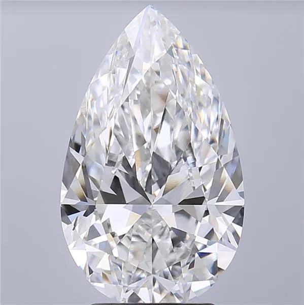 3.27ct Pear Lab Grown Diamond (Colour E, Clarity VVS2, IGI Certified)