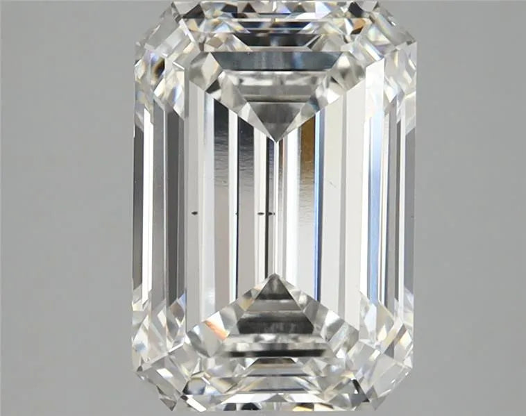3.34ct Emerald Lab Grown Diamond (Colour F, Clarity VS2, IGI Certified)