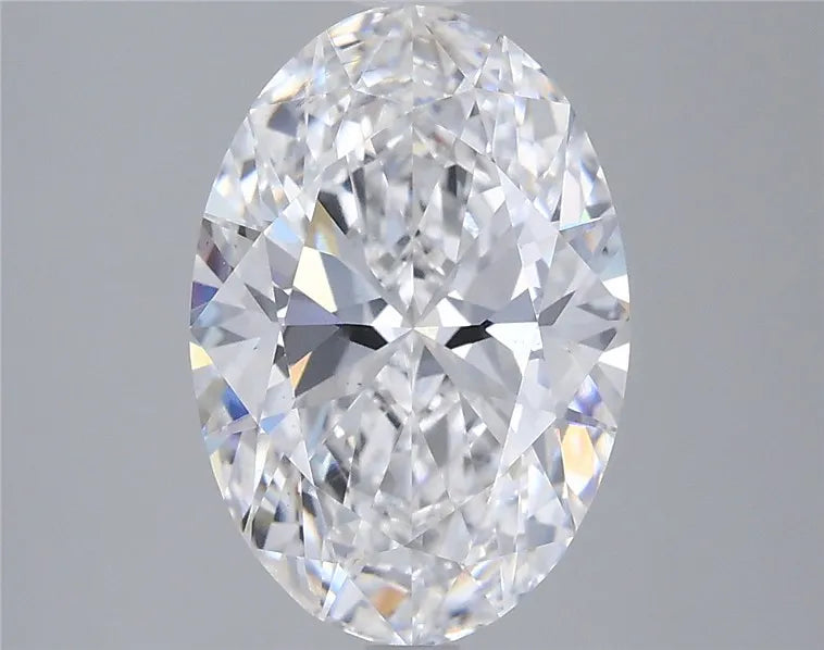 3.34ct Oval Lab Grown Diamond (Colour D, Clarity VS2, IGI Certified)