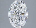 3.40ct Oval Lab Grown Diamond (Colour D, Clarity VS2, IGI Certified)