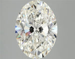 3.41ct Oval Lab Grown Diamond (Colour G, Clarity VS2, IGI Certified)