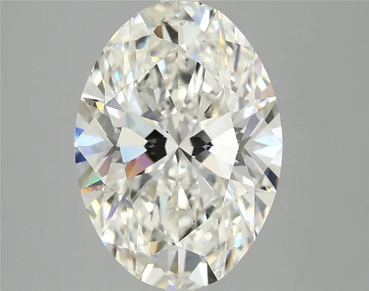 3.41ct Oval Lab Grown Diamond (Colour G, Clarity VS2, IGI Certified)