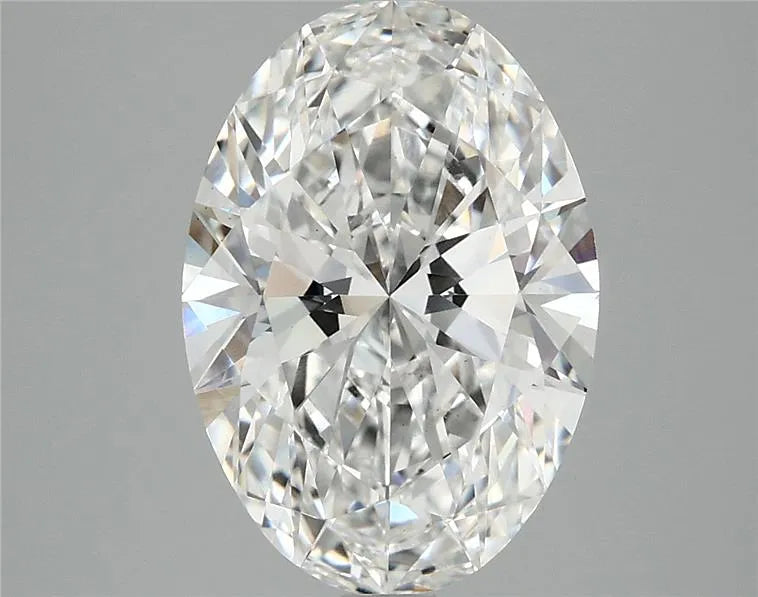 3.43ct Oval Lab Grown Diamond (Colour F, Clarity VVS2, IGI Certified)