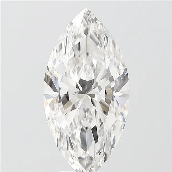 3.44ct Marquise Lab Grown Diamond (Colour E, Clarity VVS2, IGI Certified)
