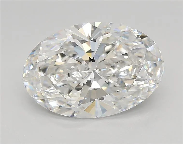 3.44ct Oval Lab Grown Diamond (Colour E, Clarity VVS2, IGI Certified)