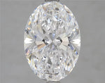 3.50ct Oval Lab Grown Diamond (Colour D, Clarity IF, IGI Certified)