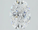 3.50ct Oval Lab Grown Diamond (Colour D, Clarity VVS2, IGI Certified)