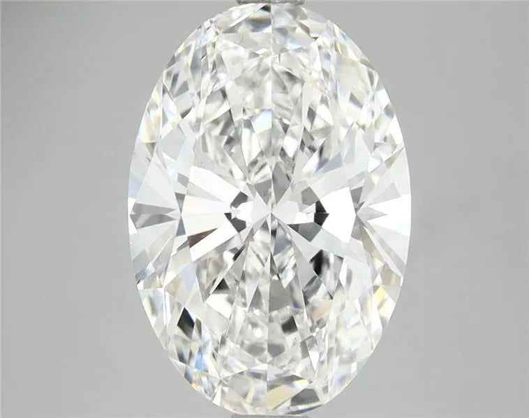 3.50ct Oval Lab Grown Diamond (Colour E, Clarity VS1, IGI Certified)