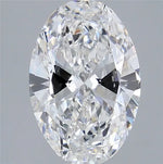3.50ct Oval Lab Grown Diamond (Colour E, Clarity VVS2, IGI Certified)