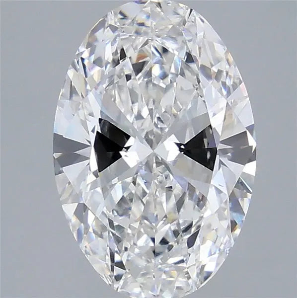 3.50ct Oval Lab Grown Diamond (Colour E, Clarity VVS2, IGI Certified)