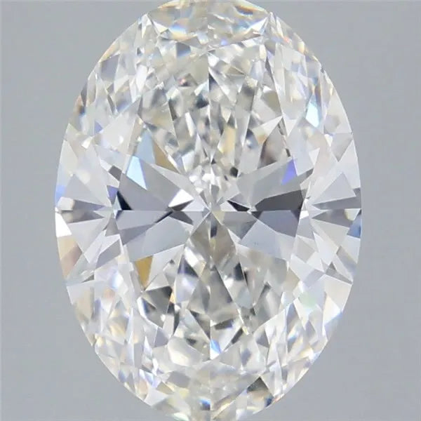 3.50ct Oval Lab Grown Diamond (Colour G, Clarity VS1, IGI Certified)