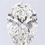 3.50ct Oval Lab Grown Diamond (Colour G, Clarity VS2, IGI Certified)
