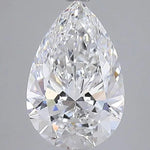 3.50ct Pear Lab Grown Diamond (Colour D, Clarity VS2, IGI Certified)