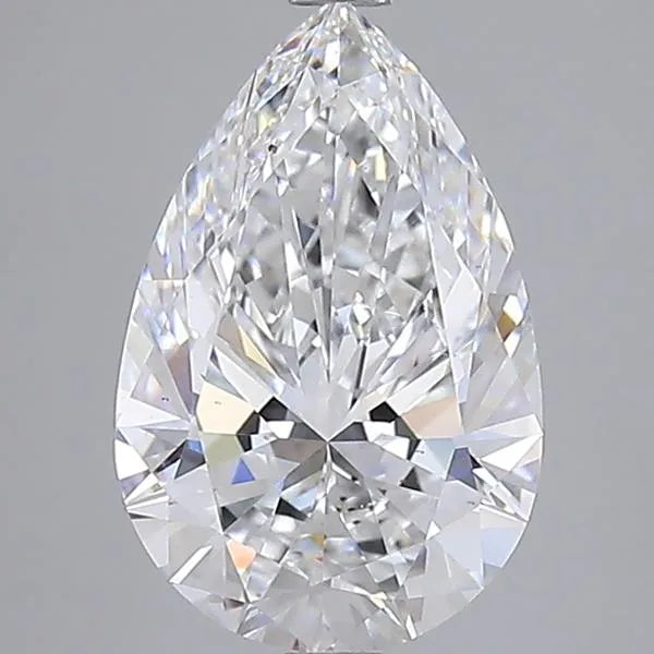 3.50ct Pear Lab Grown Diamond (Colour D, Clarity VS2, IGI Certified)