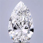 3.50ct Pear Lab Grown Diamond (Colour E, Clarity VVS2, IGI Certified)