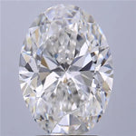 3.51ct Oval Lab Grown Diamond (Colour E, Clarity IF, IGI Certified)