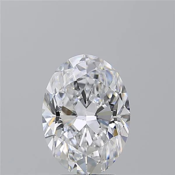 3.51ct Oval Natural Diamond (Colour D, Clarity VS2, GIA Certified)