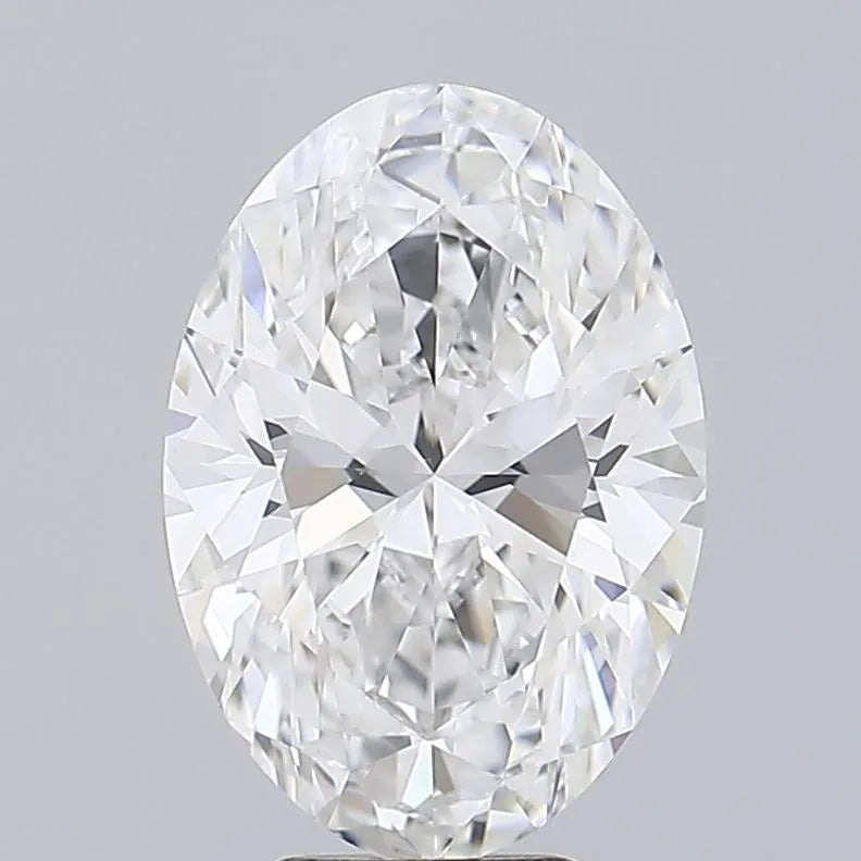 3.52ct Oval Lab Grown Diamond (Colour E, Clarity FL, IGI Certified)