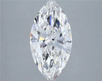 3.55ct Marquise Lab Grown Diamond (Colour F, Clarity VVS2, IGI Certified)