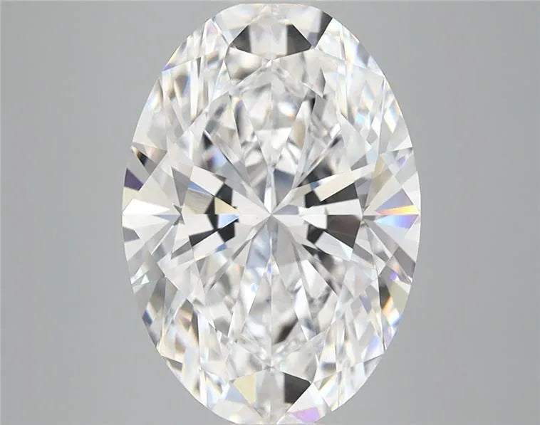 3.57ct Oval Lab Grown Diamond (Colour D, Clarity VVS2, IGI Certified)