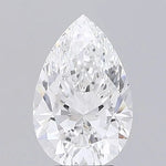 3.57ct Pear Lab Grown Diamond (Colour E, Clarity VVS2, IGI Certified)