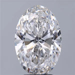 3.60ct Oval Lab Grown Diamond (Colour E, Clarity VVS2, IGI Certified)