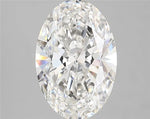 3.67ct Oval Lab Grown Diamond (Colour F, Clarity VVS1, IGI Certified)