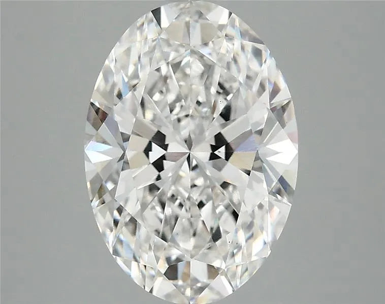 3.70ct Oval Lab Grown Diamond (Colour F, Clarity VS1, IGI Certified)