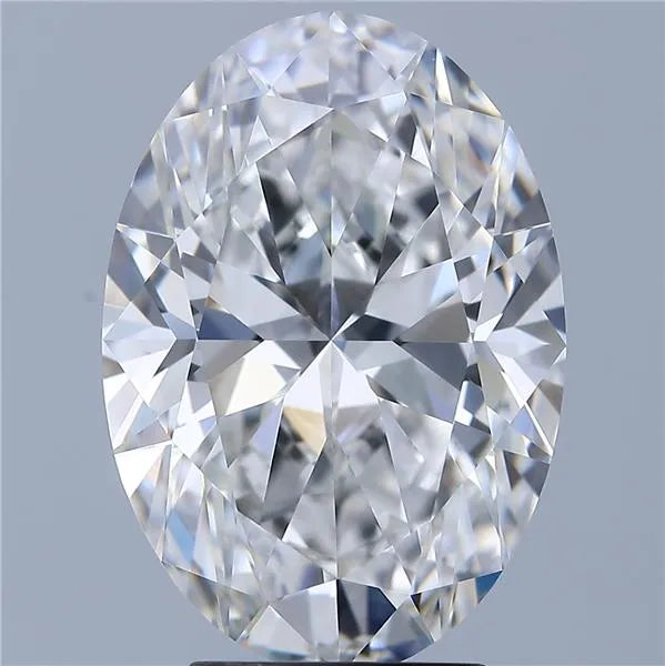 3.70ct Oval Lab Grown Diamond (Colour F, Clarity VVS1, IGI Certified)