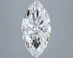 3.71ct Marquise Lab Grown Diamond (Colour E, Clarity VVS2, IGI Certified)
