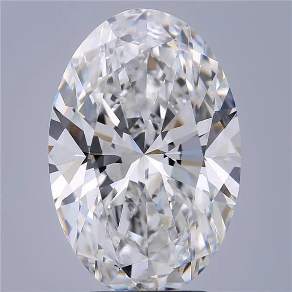 3.71ct Oval Lab Grown Diamond (Colour E, Clarity VVS2, IGI Certified)