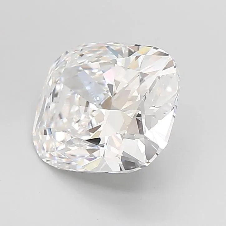 3.73ct Cushion modified Lab Grown Diamond (Colour D, Clarity IF, Cut EX, IGI Certified)