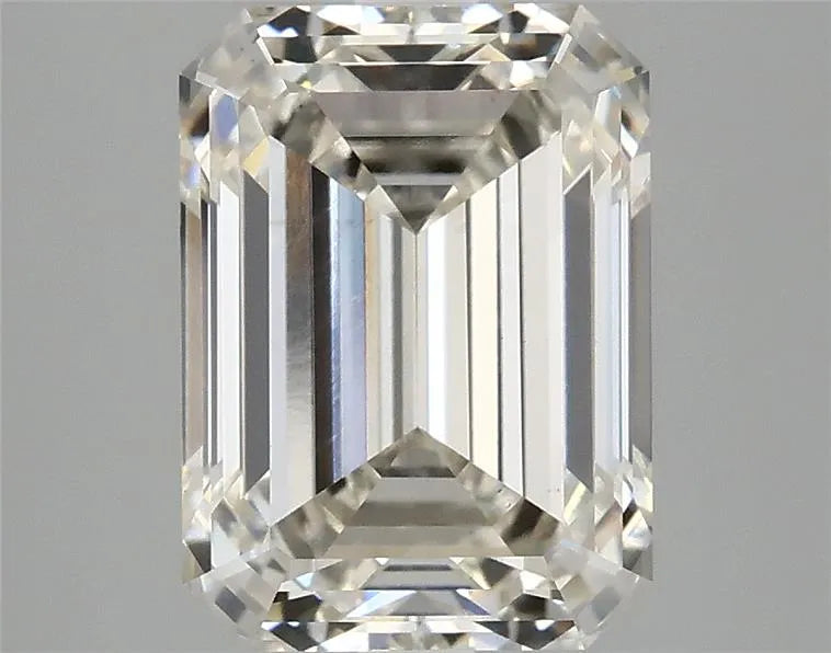 3.74ct Emerald Lab Grown Diamond (Colour H, Clarity VS1, IGI Certified)