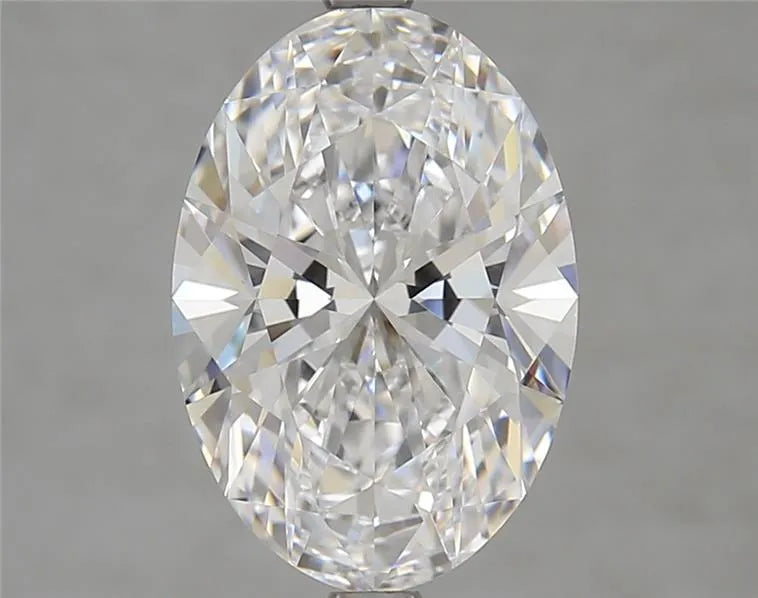 3.74ct Oval Lab Grown Diamond (Colour D, Clarity FL, Cut EX, IGI Certified)