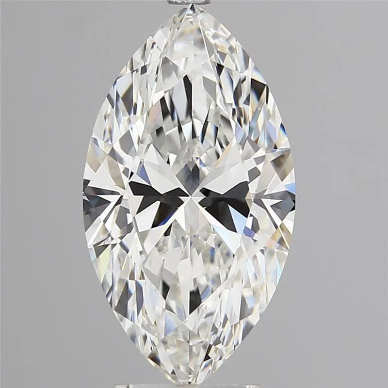 3.77ct Marquise Lab Grown Diamond (Colour F, Clarity VVS2, Cut VG, IGI Certified)